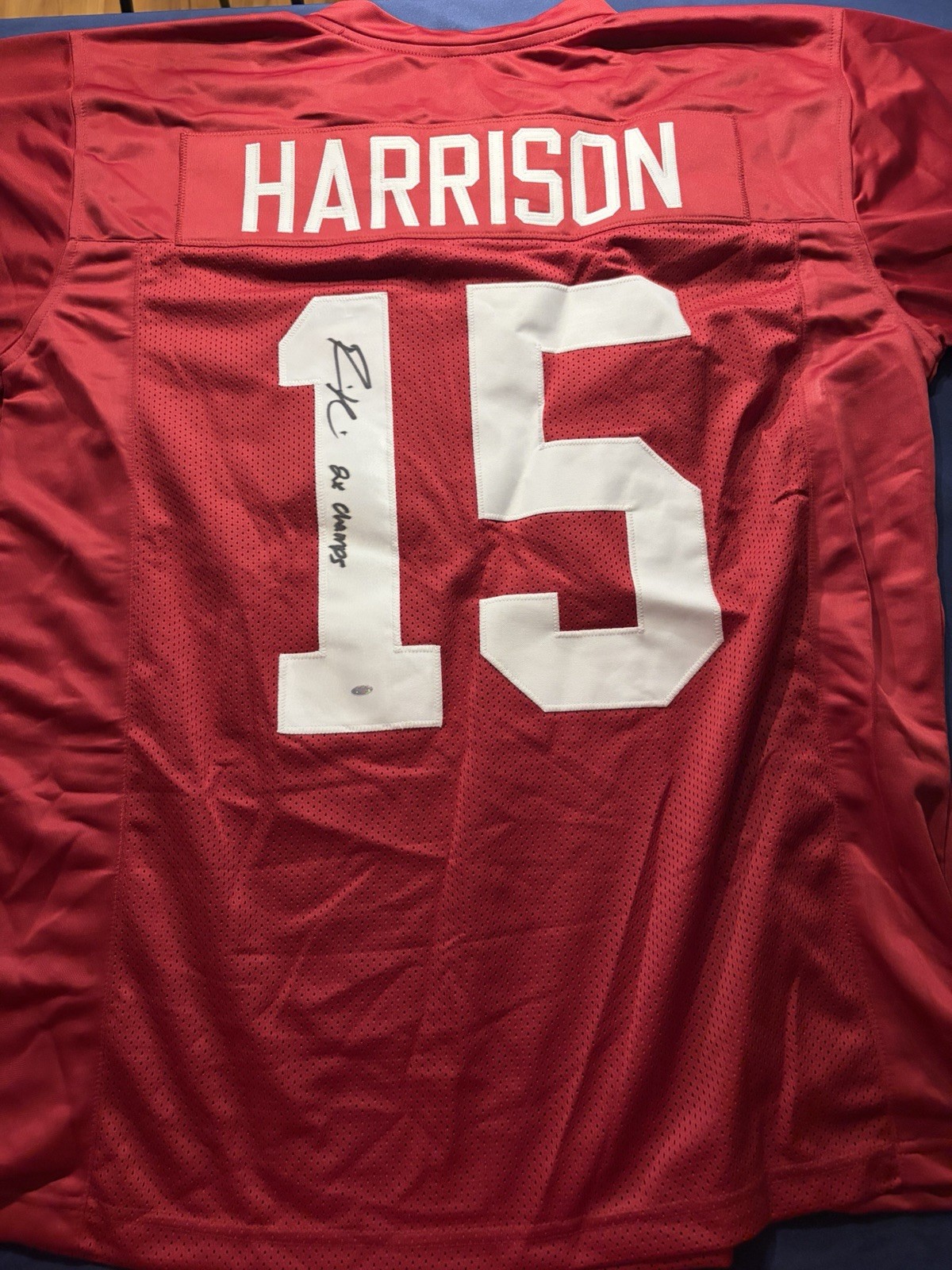 Ronnie Harrison #15 Signed Football Jersey - Fanatics Authentic