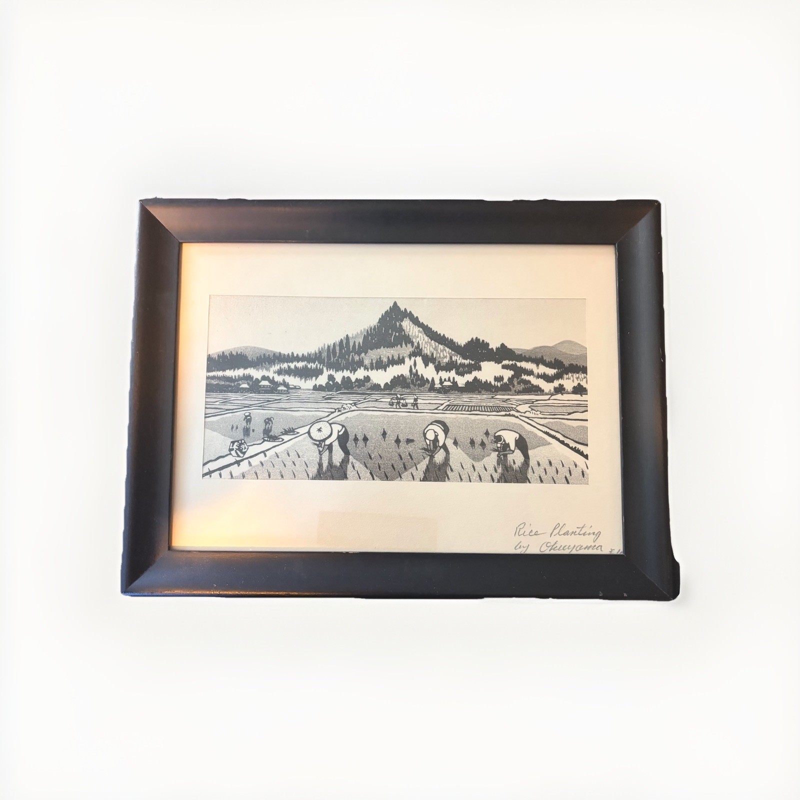 G01 - Vintage Japanese Woodblock Print by Gihachiro Okuyama Signed #10 G01 - Vintage Japanese Woodblock Print by Gihachiro Okuyama Signed #10