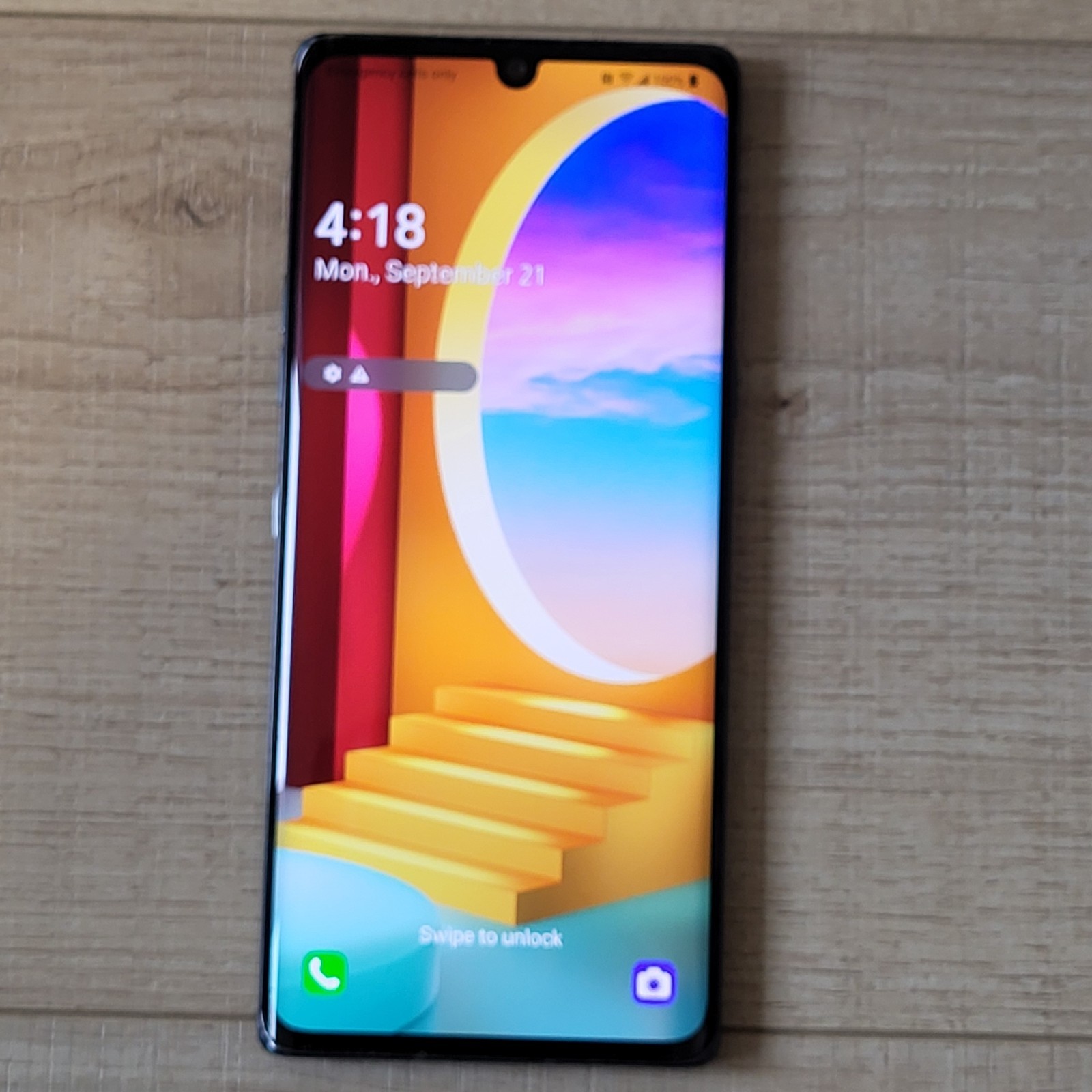 LG Velvet 5G 128GB Gray Unlocked Model LM-G900UM Minty Factory reset