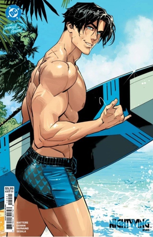Nightwing #140 Dan Mora Swimsuit D Variant DC 2026 Card Stock Cover Dick Grayson