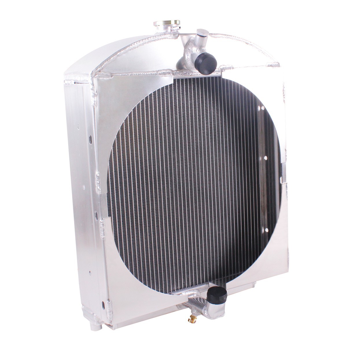 3-Row Aluminum Tractor Radiator For Allis Chalmers WC WD WF WD45 Gas LP 70228585