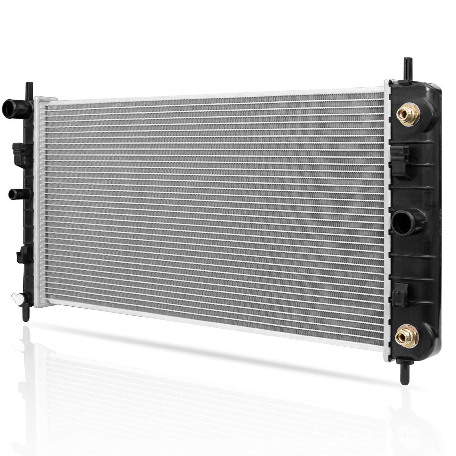 KUIPERAUTO Aluminum Radiator W/Oil Cooler Compatible 2004-2010 Chevrolet Malibu