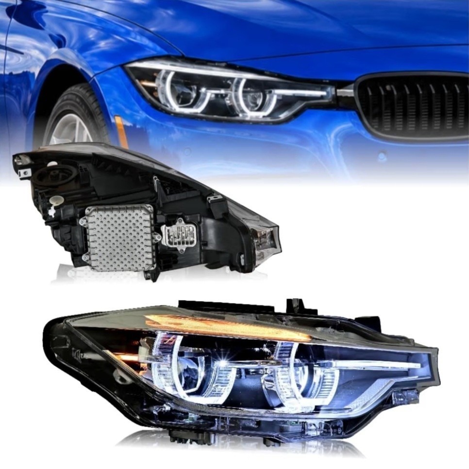63117419630 2016-2018 BMW F30 F31 LED Headlight Right RH NON-ADAPTIVE W/O AFS