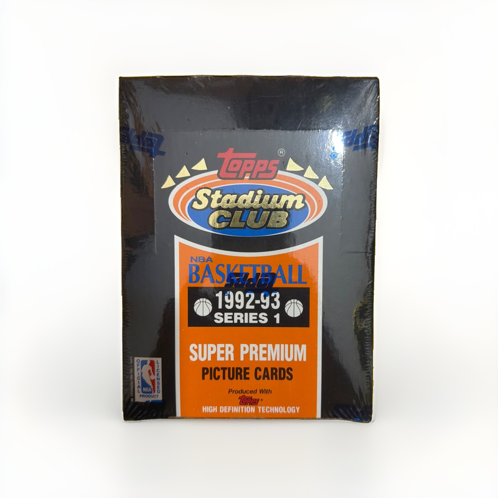 1992-93 Topps Stadium Club Series 1 Basketball Factory Sealed Box 36 Packs