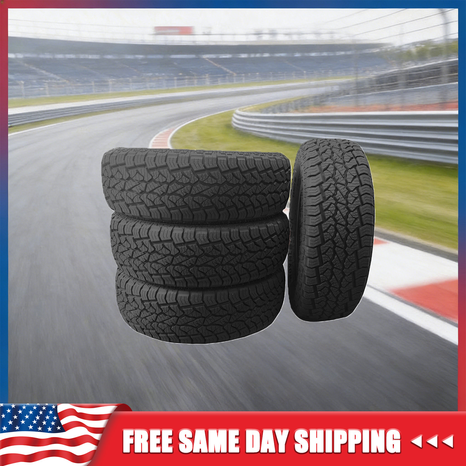 4 TERRA FORCE AT Tires 275/65R18 116T All Season - Performance & Off-Road Grip