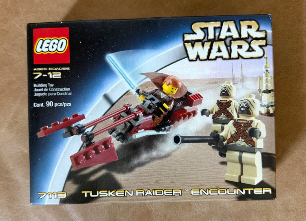 NEW SEALED LEGO Star Wars Tusken Raider Encounter 7113 - Vintage 2002 RARE NEW SEALED LEGO Star Wars Tusken Raider Encounter 7113 - Vintage 2002 RARE