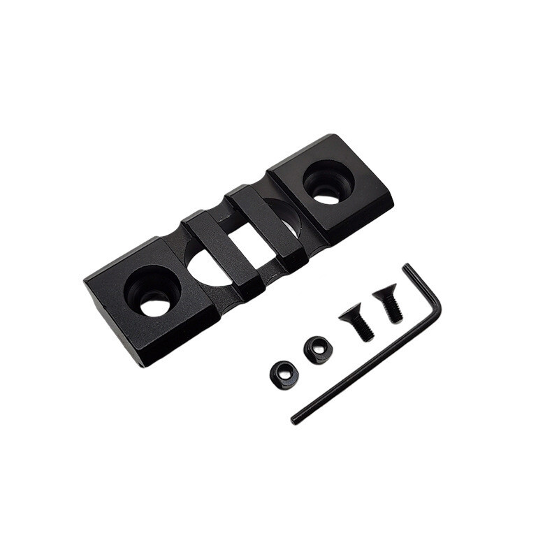 Aluminium alloy Tactical 3 5 7 Slot M-Lok Picatinny Hollow out Flat bottom Rail
