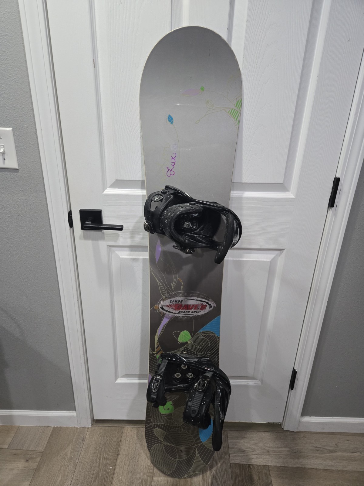 Burton Lux Snowboard 147cm Directional Twin With Bindings Size M