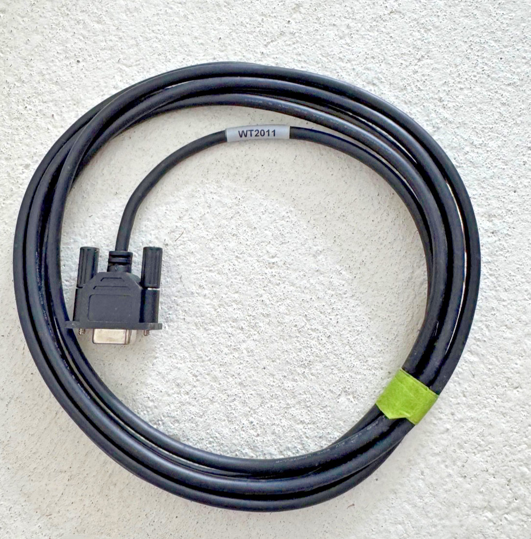 Motorola HKN6161A 20\' RS232 Data Cable Rear Accessory Port XTL APX NOS