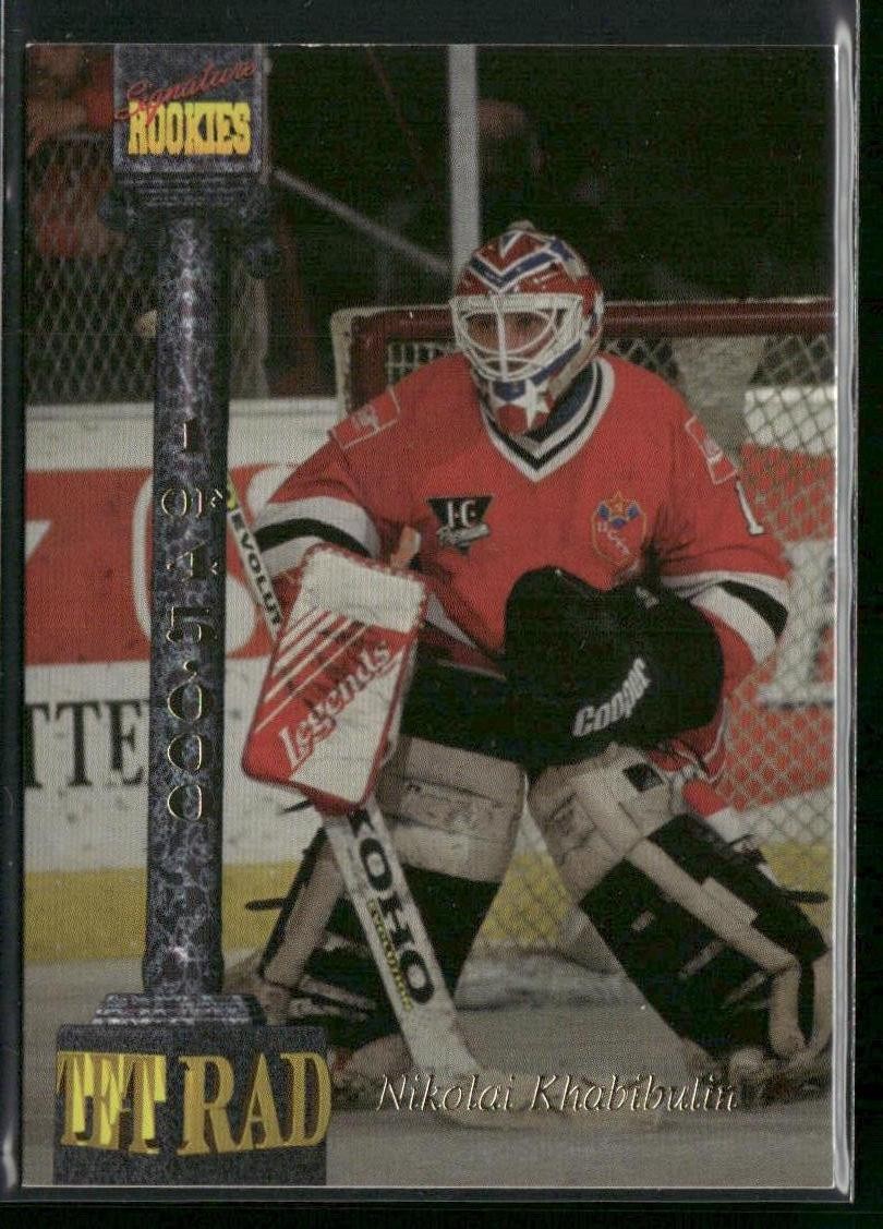 1994 Signature Rookies Tetrad Nikolai Khabibulin #CVIII CSKA Moscow