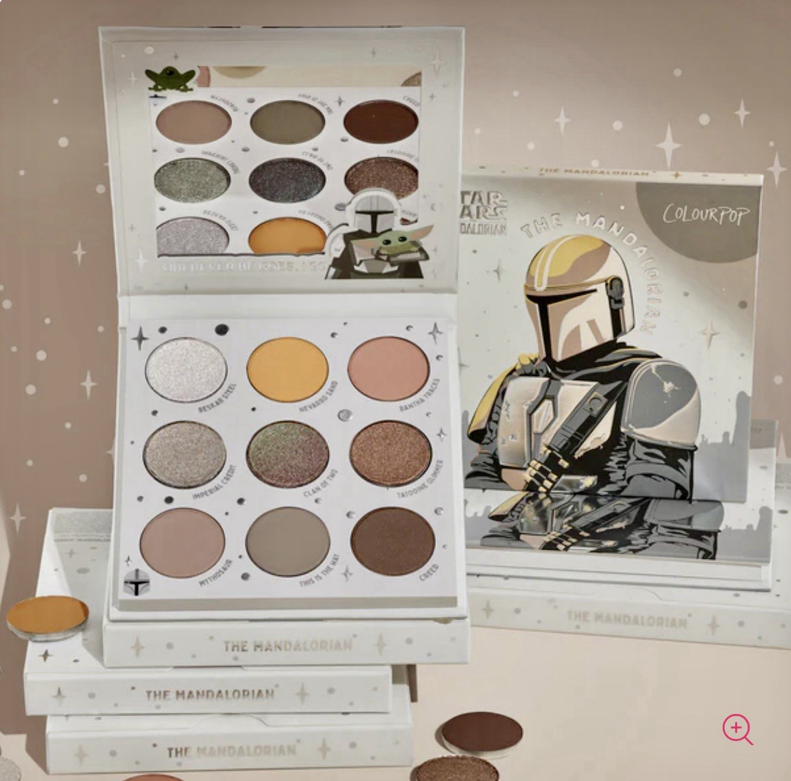COLOURPOP The Mandalorian STAR WARS Eyeshadow Palette 9 Shades Disney NEW IN BOX COLOURPOP The Mandalorian STAR WARS Eyeshadow Palette 9 Shades Disney NEW IN BOX