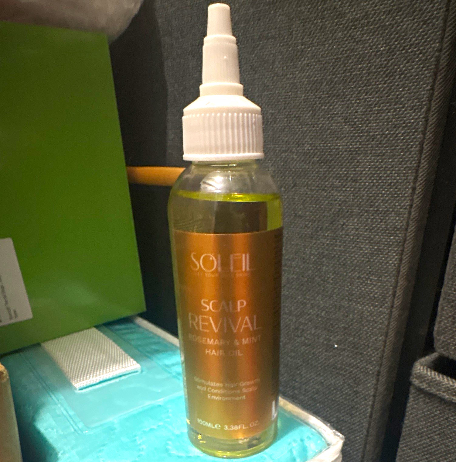 SOILFIL Scalp Revival Rosemary + Mint Hair Oil, 3.38 fl oz (100 mL)
