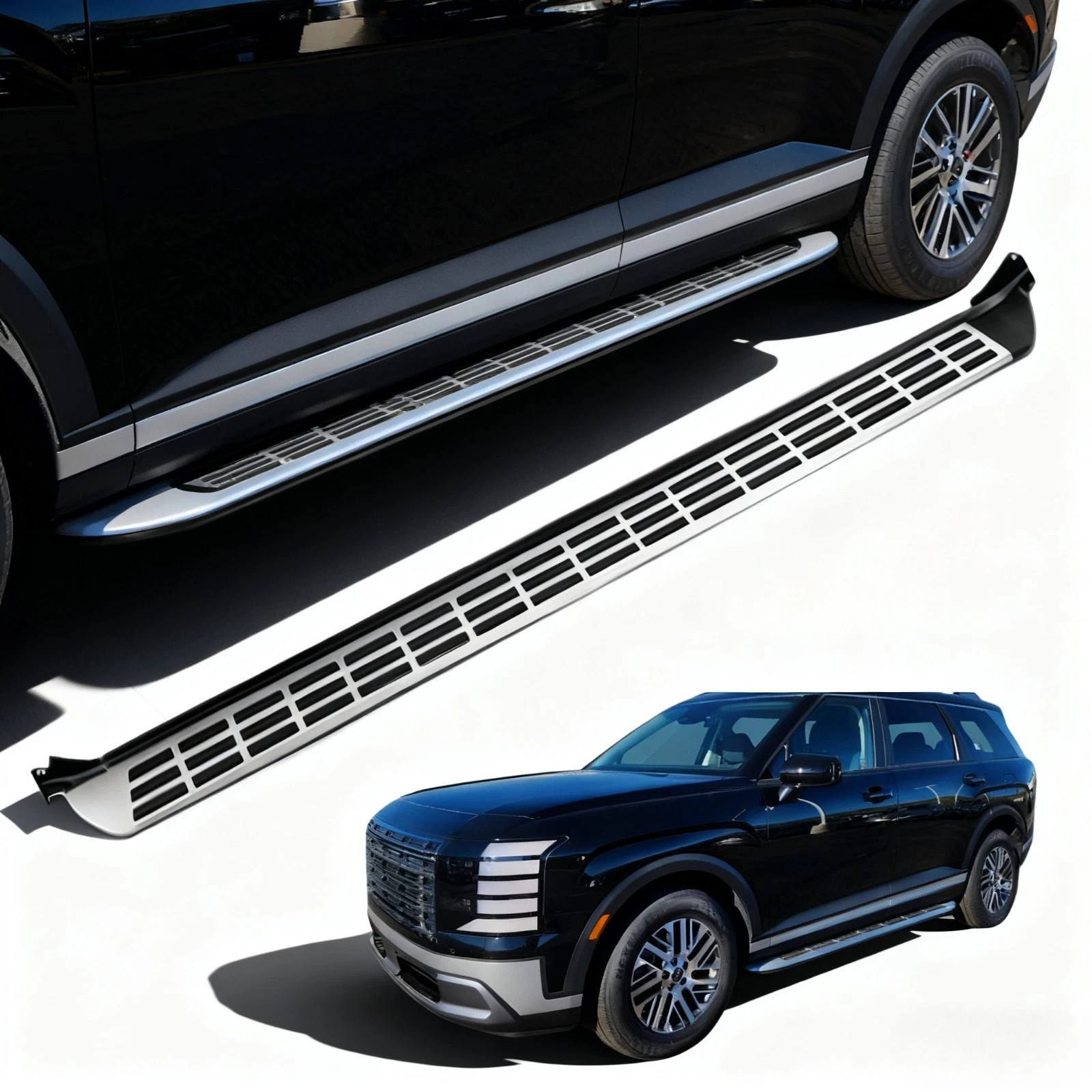 2PCS Running Boards Side Steps Nerf Bars Fits For Hyundai Palisade 2026 2027