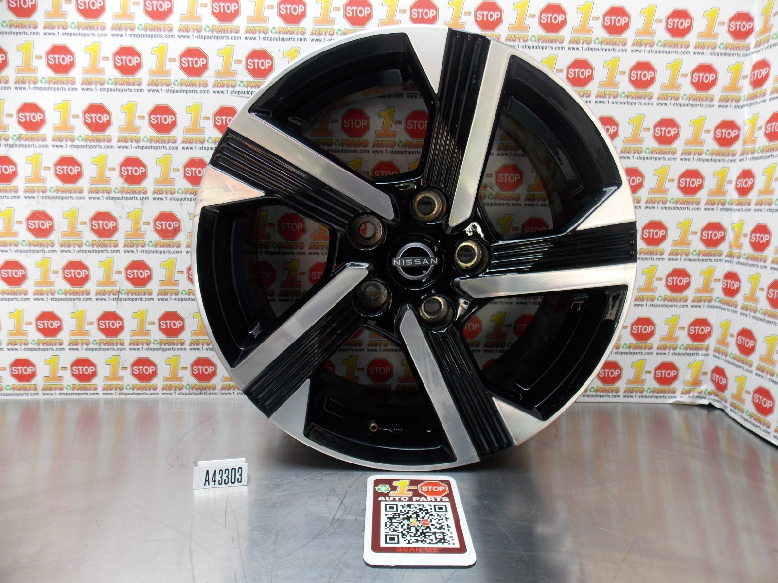 2024 2025 NISSAN SENTRA ALLOY 5 DOUBLE SPOKE WHEEL RIM 16X6.5 16 2024 2025 NISSAN SENTRA ALLOY 5 DOUBLE SPOKE WHEEL RIM 16X6.5 16