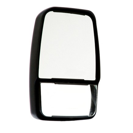 Velvac 714579 2020 Deluxe Series Door Mirror   Black, Driver Side