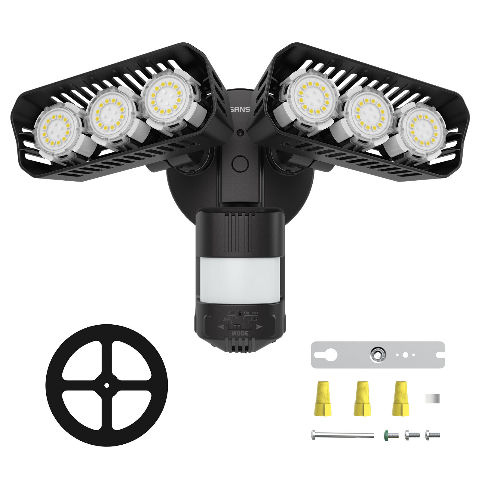200W-1000W LED Motion Sensor Security Lamp Outdoor Yard Waterproof Wall Lights