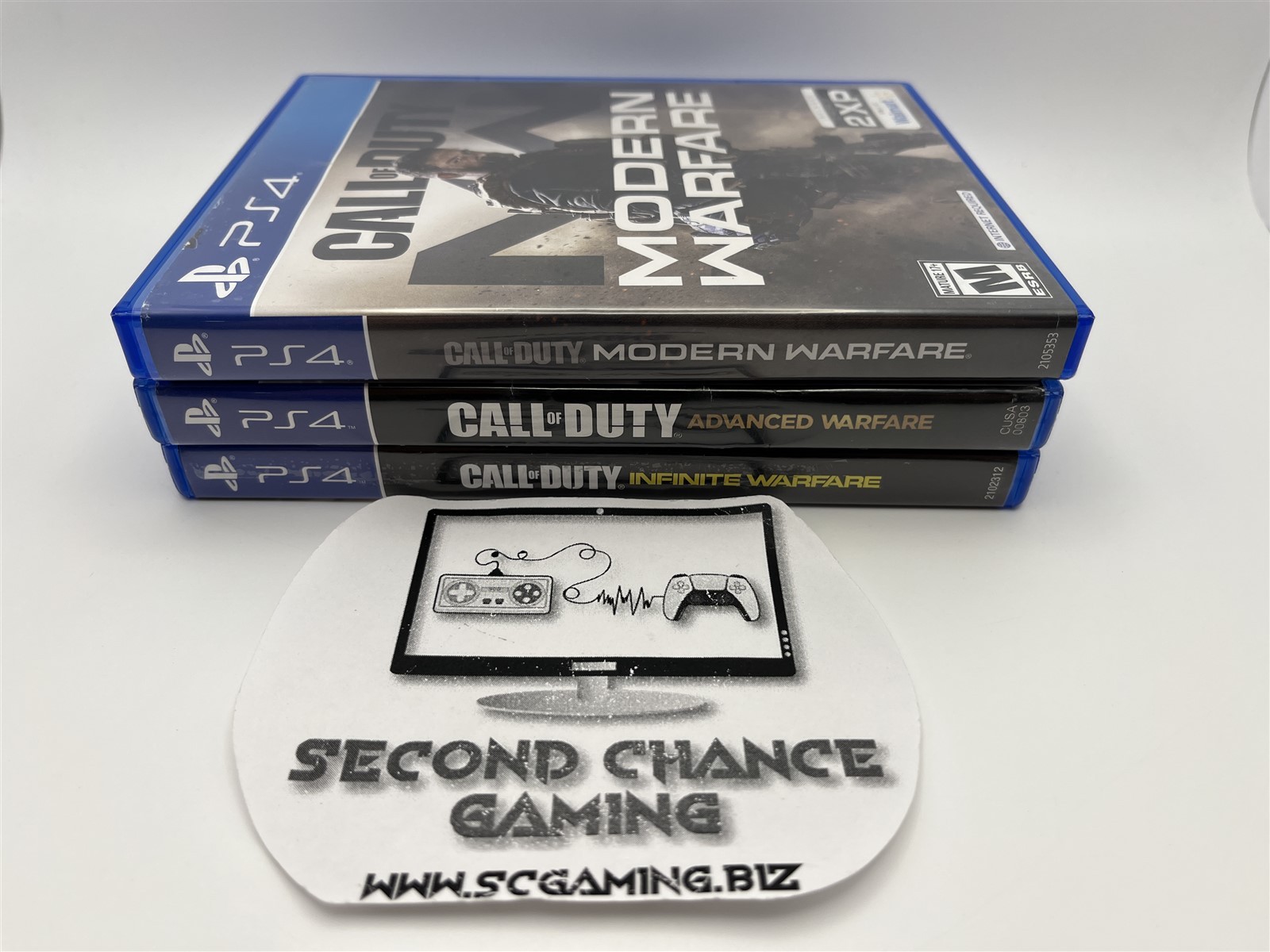 PlayStation 4 PS4 - Call of Duty Infinite Advanced Modern Warfare Games Bundle 