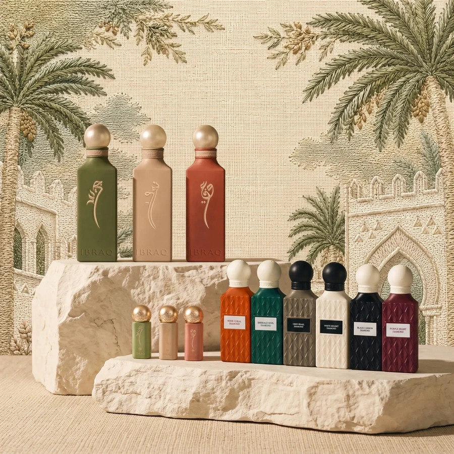 National Day 01 by Ibraheem Al Qurashi - 12 Pieces Set -  IBRAQ