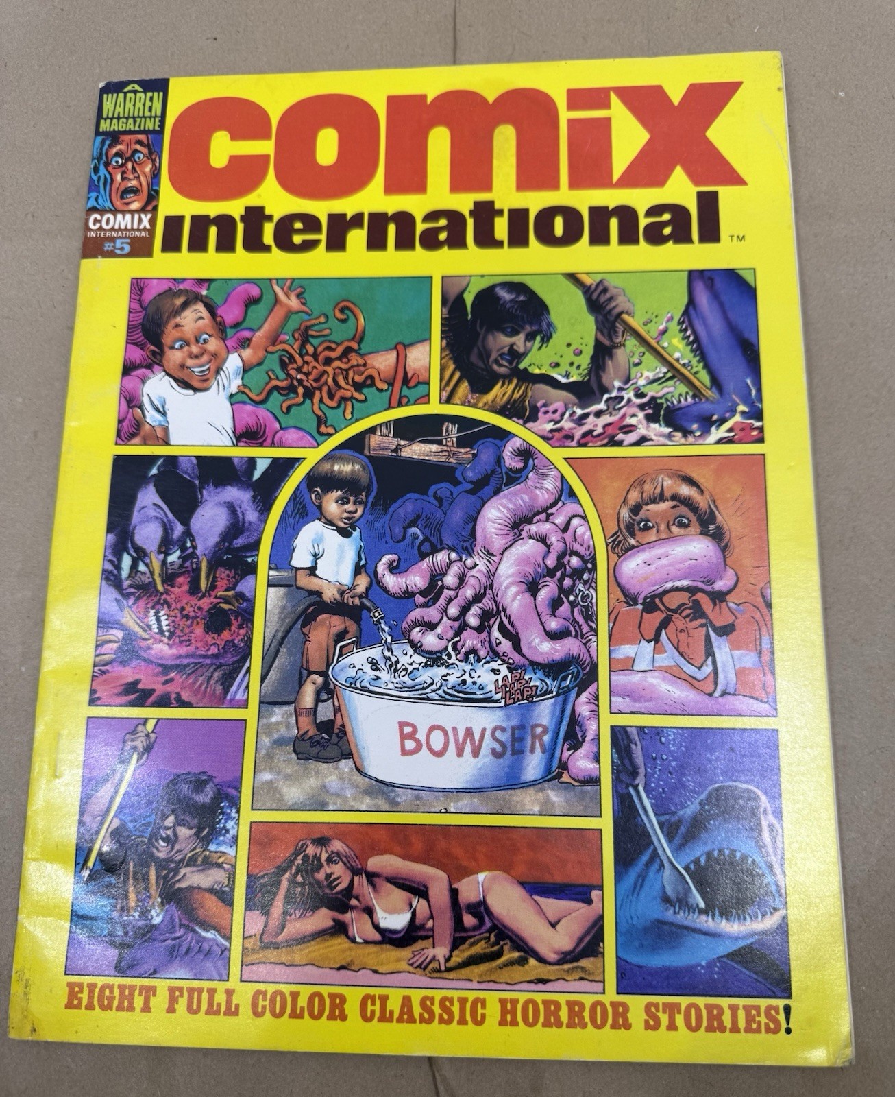 Comix International #5 Warren Color Magazine 1977 Richard Corben Will Eisner Comix International #5 Warren Color Magazine 1977 Richard Corben Will Eisner