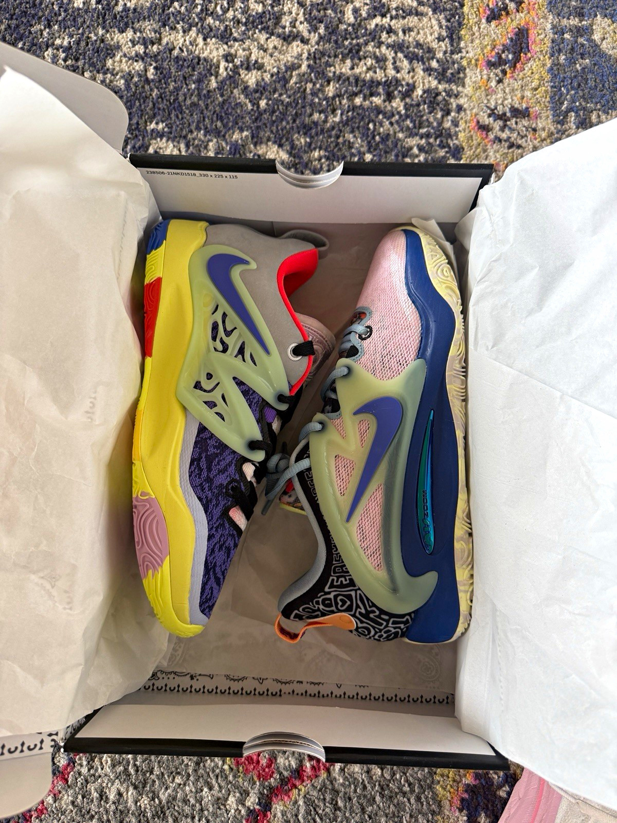 Nike KD 15 NRG What The FN8010-500 Men 7.5 Women 9 NEW DS Special Box