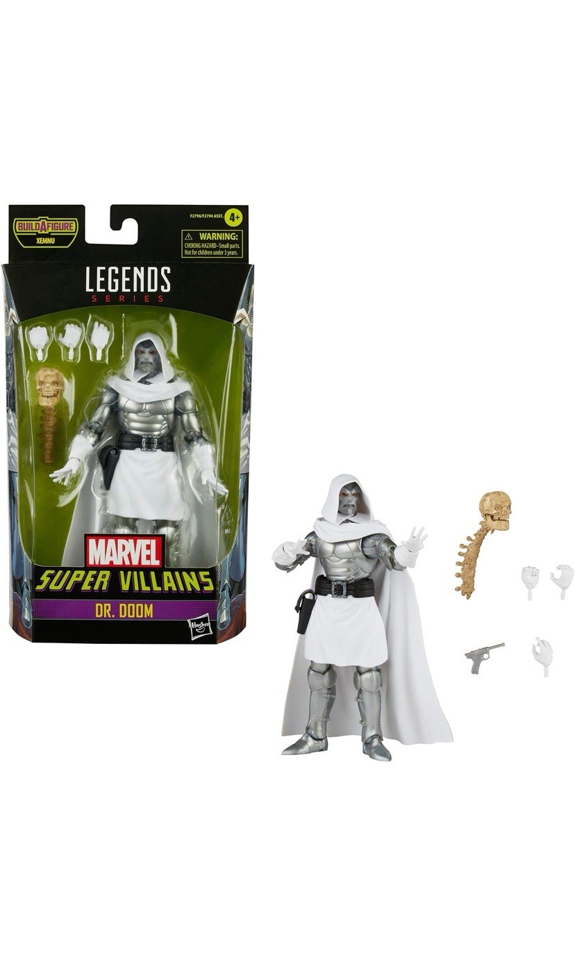 Marvel Legends Super Villains WHITE DR. DOOM Battleworld Suit Xemu BAF Marvel Legends Super Villains WHITE DR. DOOM Battleworld Suit Xemu BAF