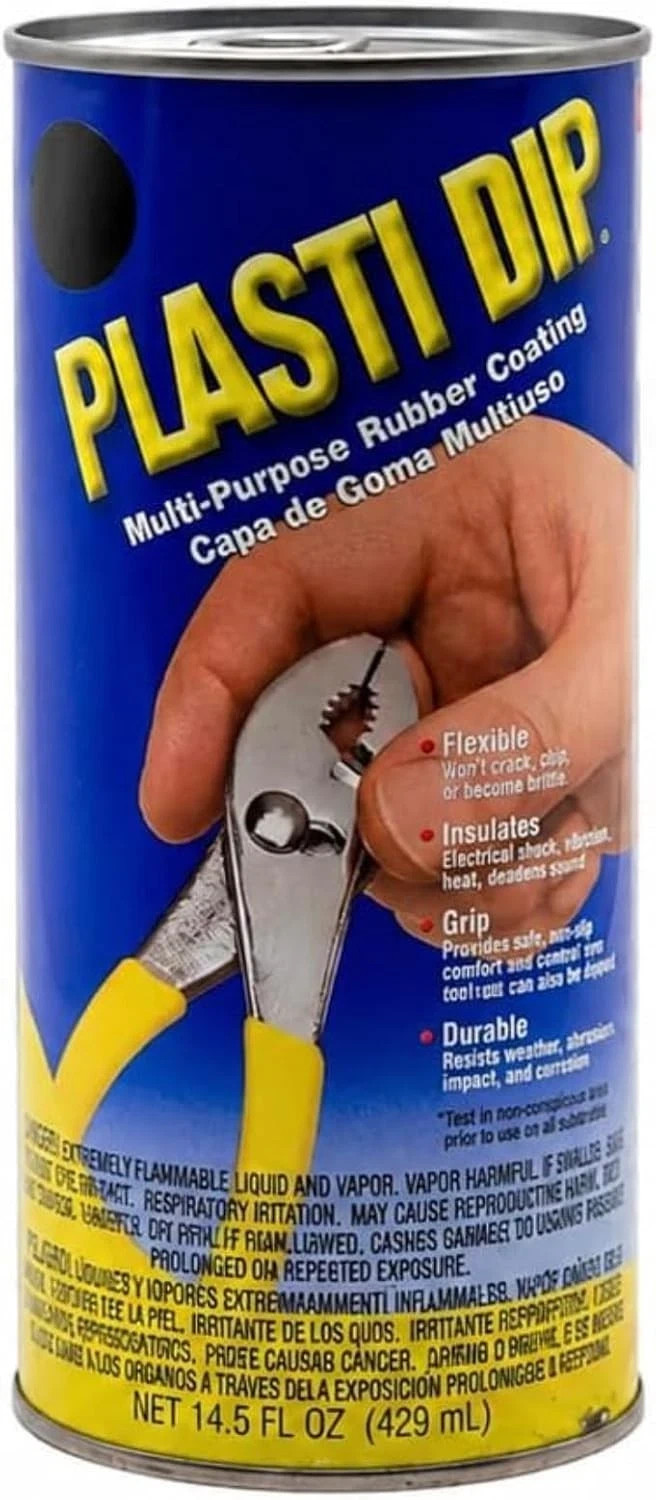 YELLOW 14.5oz Performix PLASTI DIP Plastic Multi Rubber Grip Coating Handle Tool