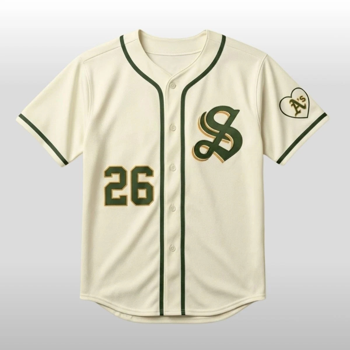 Newest - Athletics Sacramento City Connect 2026 Giveaway Jersey - All Size