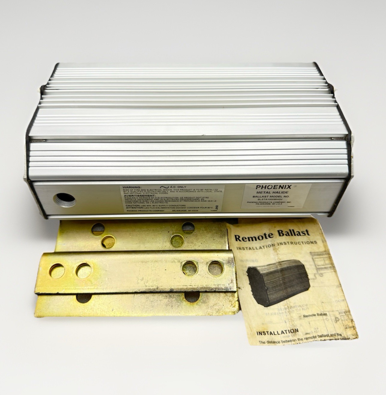 New Phoenix Blsta1000Mhqv Ballast Metal Halide