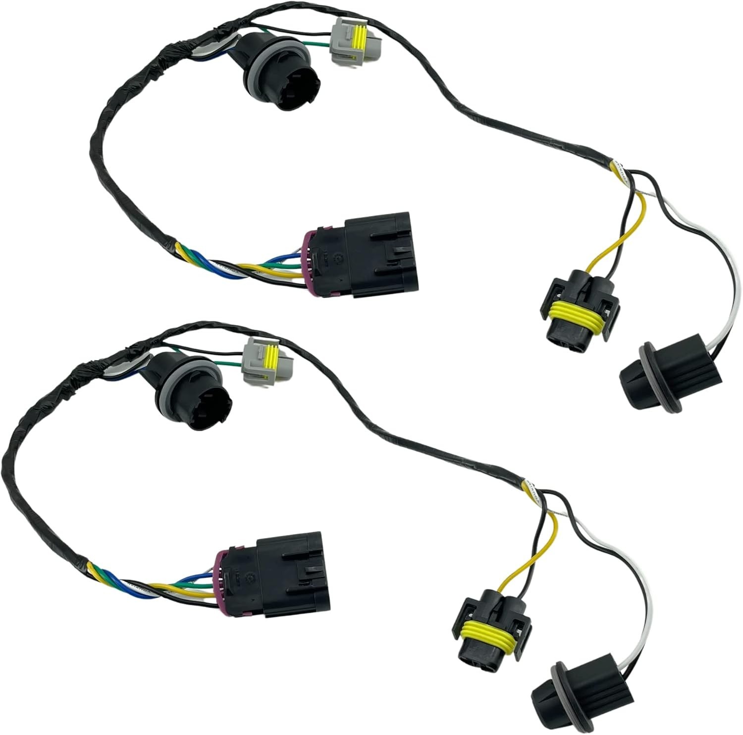 Juego 2 Arneses Cableado Conectores Faros Delanteros para Chevy Malibu 2008-2012