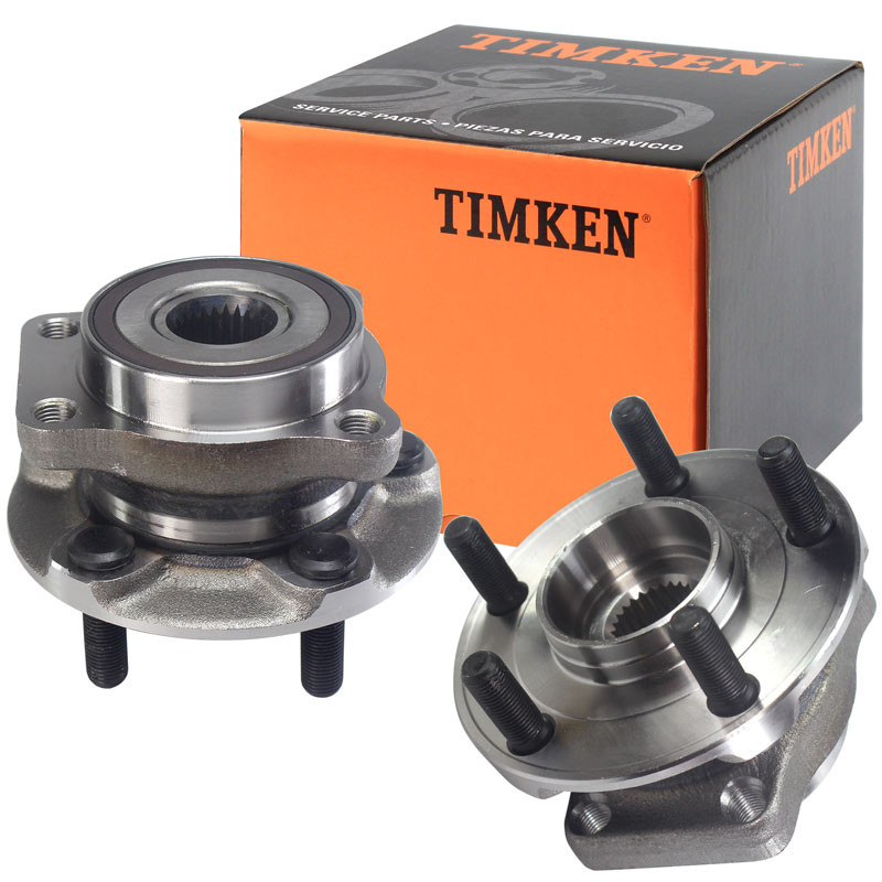 TIMKEN Front Wheel Hub Bearing Pair For Subaru Forester 2014-2018 5 Lugs TIMKEN Front Wheel Hub Bearing Pair For Subaru Forester 2014-2018 5 Lugs