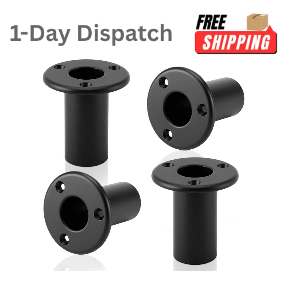 Otoolling 4 Pcs Pontoon Boat Ladder Insert Plugs 1-1/4