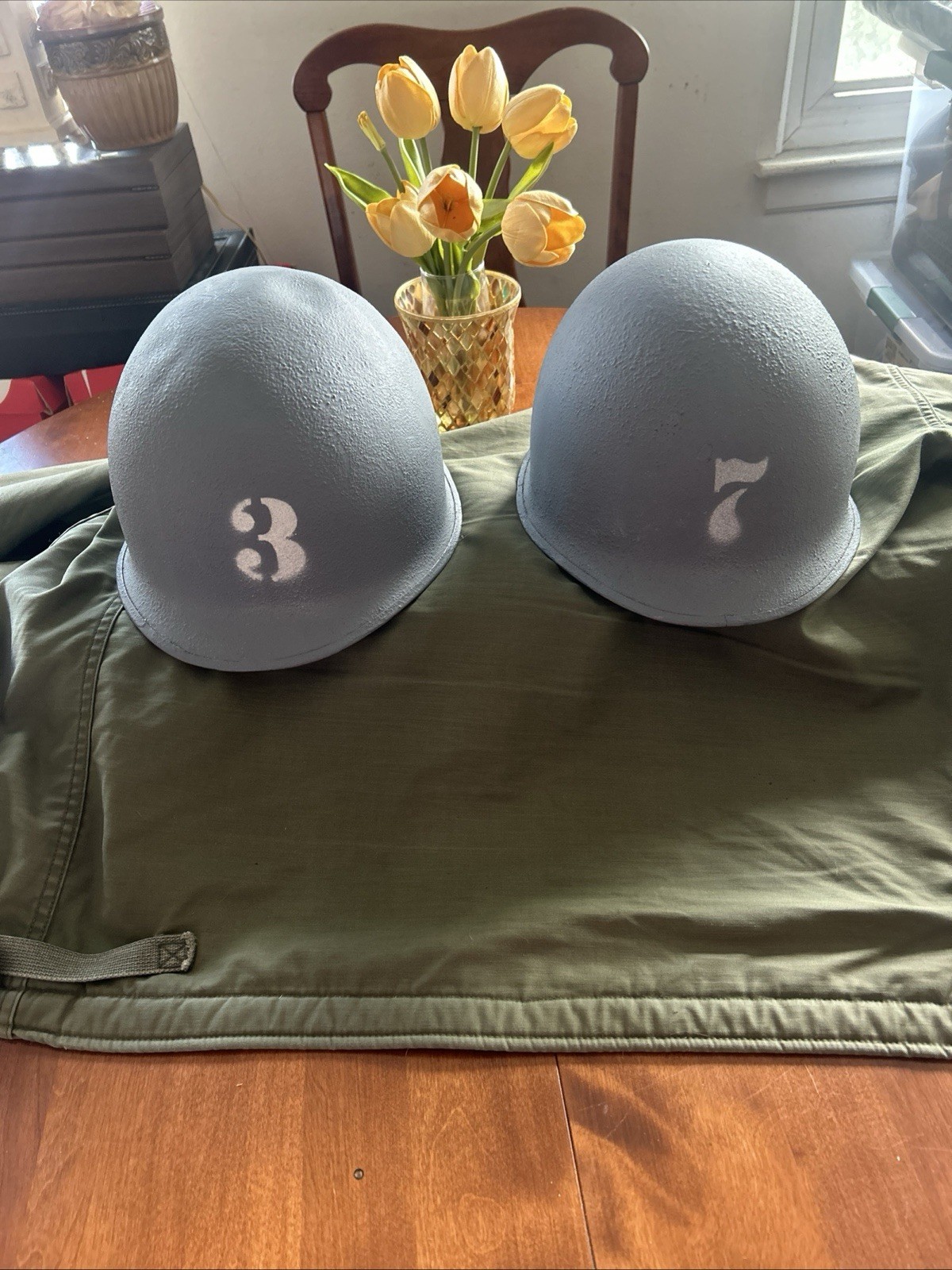 M1 Helmets US NAVY Liners More Valuable Than Helmets?2 Free WW2 Mosquito Nets