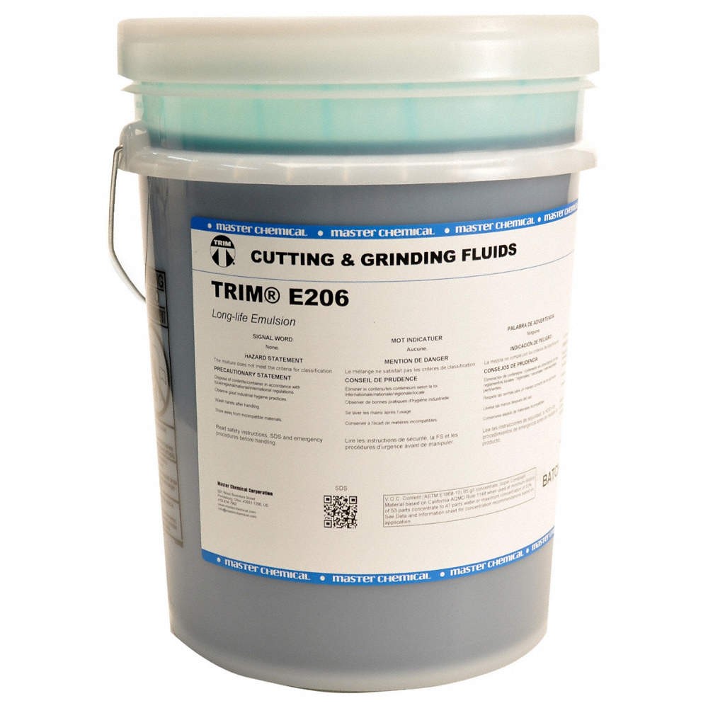 TRIM E206N/5 Coolant,5 gal,Bucket 3EAU9