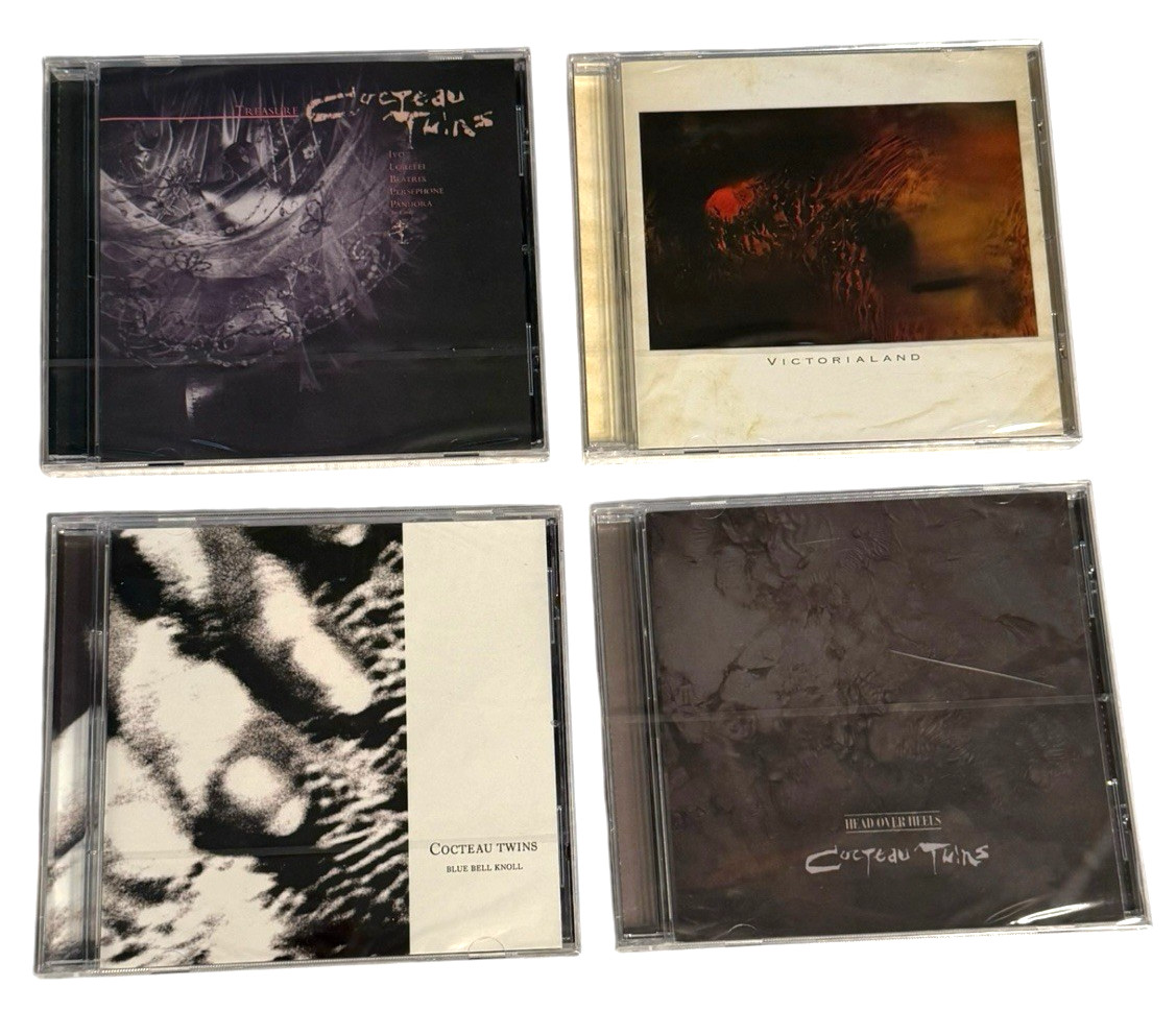 Cocteau Twins CD Collection 4 CD\'s, Treasure, Head Over, Blue Bell, Victorialand