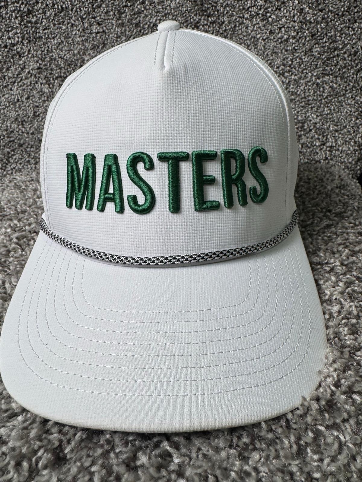  Augusta National Masters Hat Cap Snapback White American Needle 2026 Rope