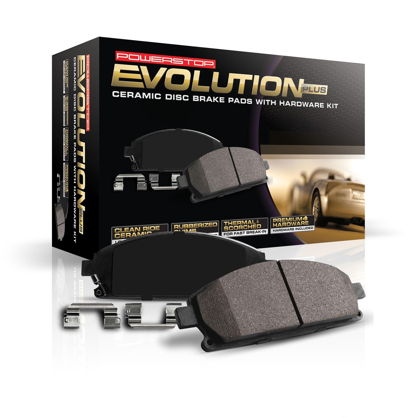 PowerStop Z17 Replacement Ceramic Brake Pads Front 17-2216