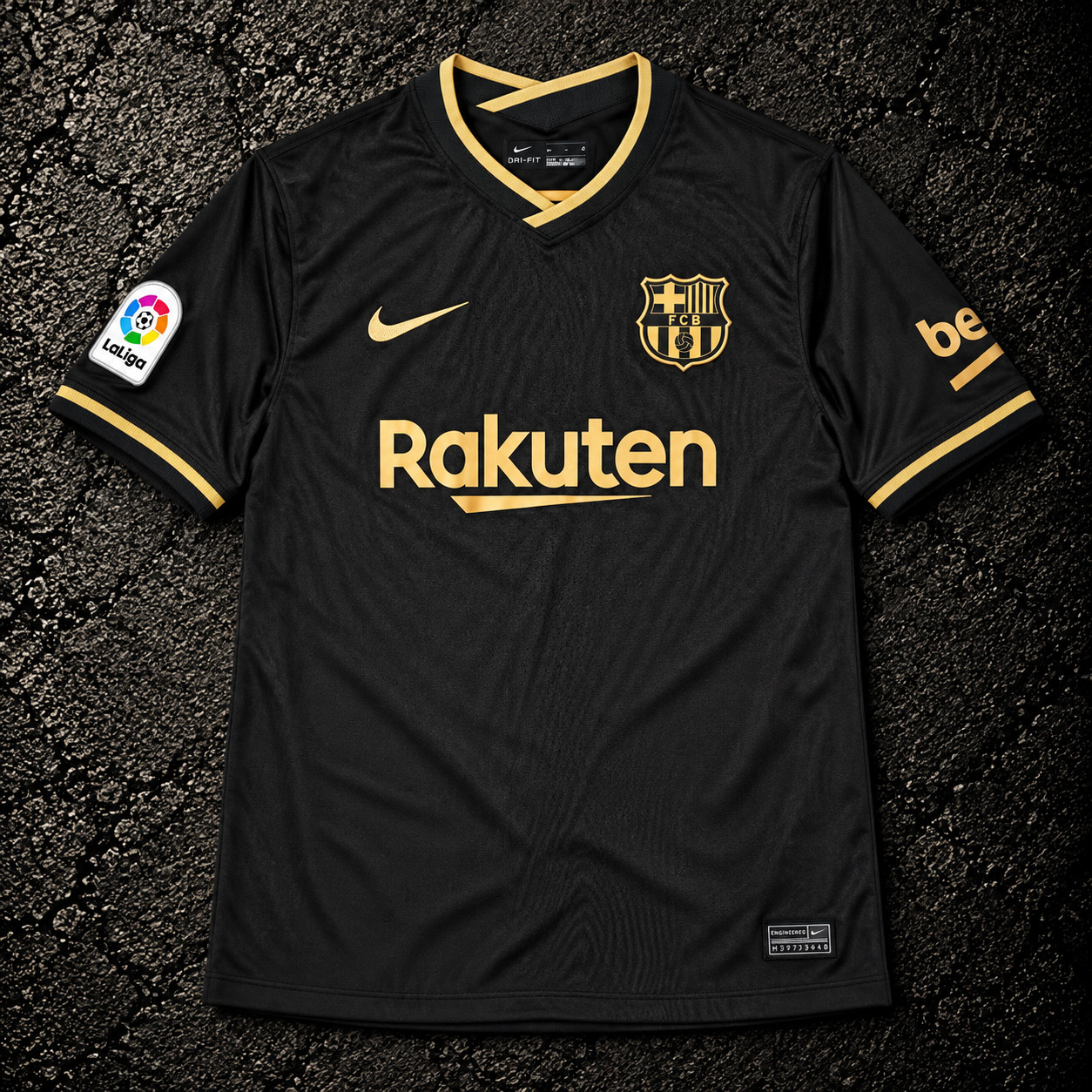 Lionel Messi Barcelona Nike 2020/21 Away #10 Jersey Men\'s Size L Pre-Owned