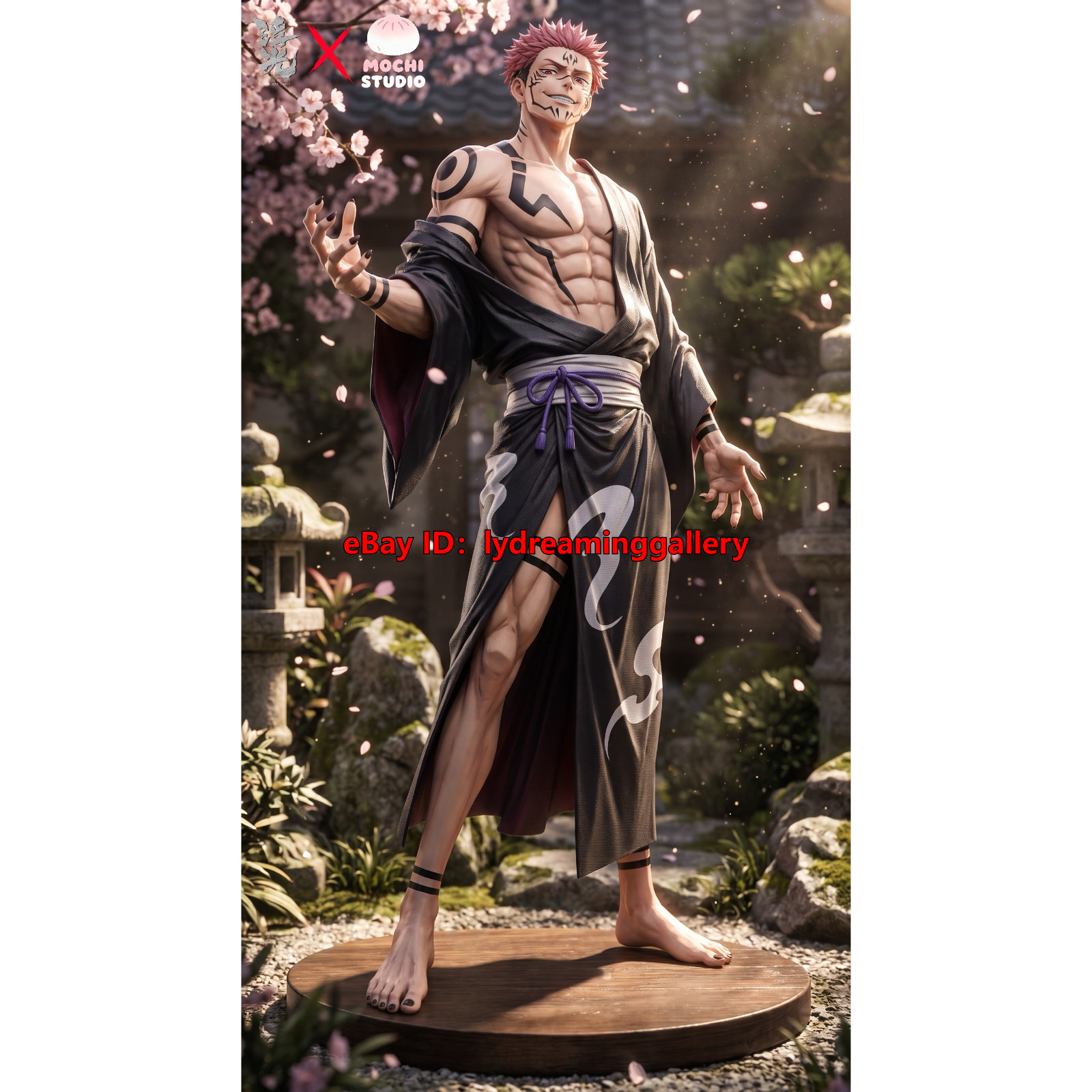 Pre-sale MOCHI Studio Jujutsu Kaisen Ryomen Sukuna 1/6 Scale Limited Statue