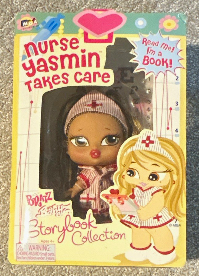 Lil' Bratz Storybook Collection Nurse Yasmin Takes Care 5in Fashion Doll NIB