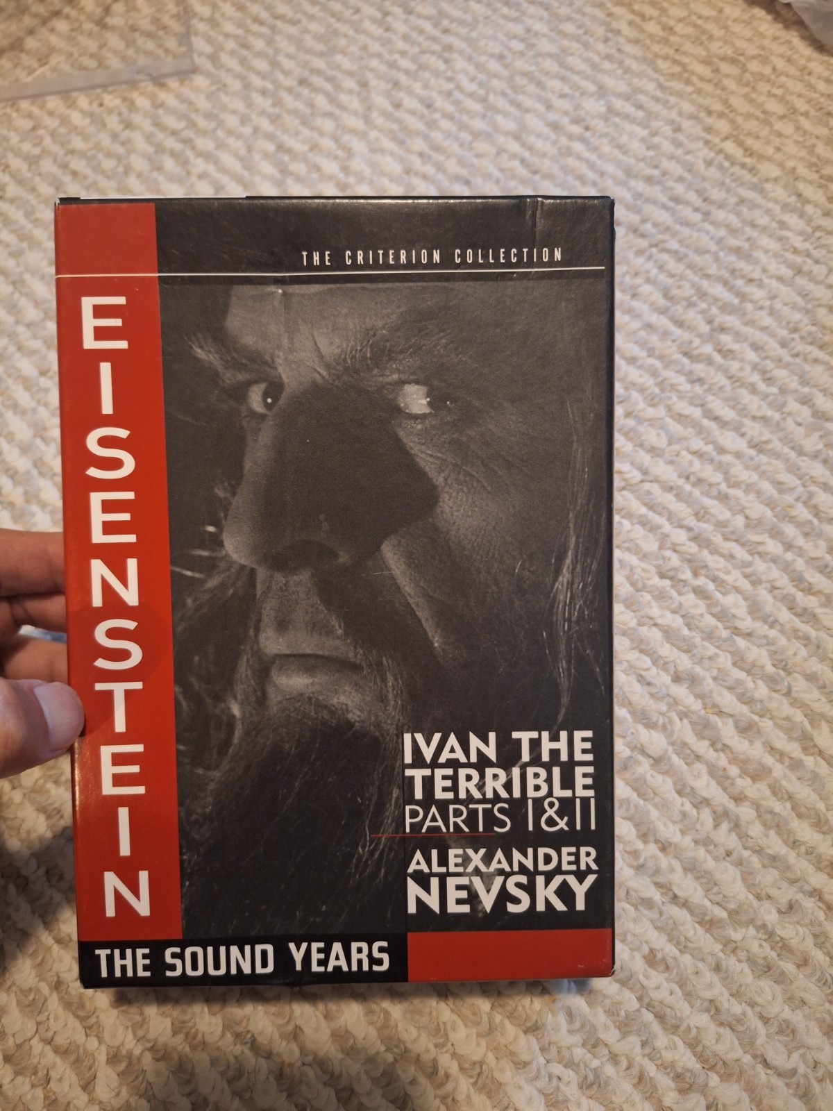 Eisenstein The Sound Years Criterion Ivan Terrible Part 1 2 Dvd Alexander Nevsky