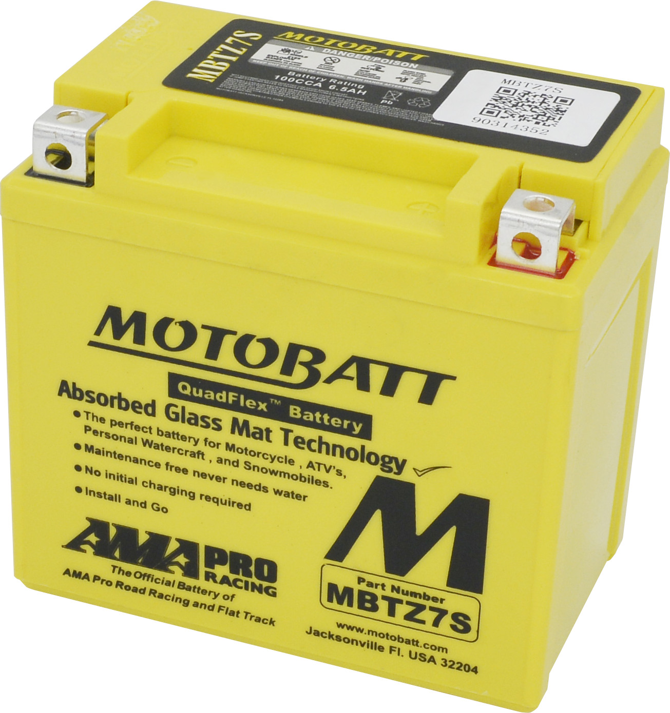 MOTOBATT - Battery MBTZ7S Sealed Factory Activated | MBTZ7S MOTOBATT - Battery MBTZ7S Sealed Factory Activated | MBTZ7S