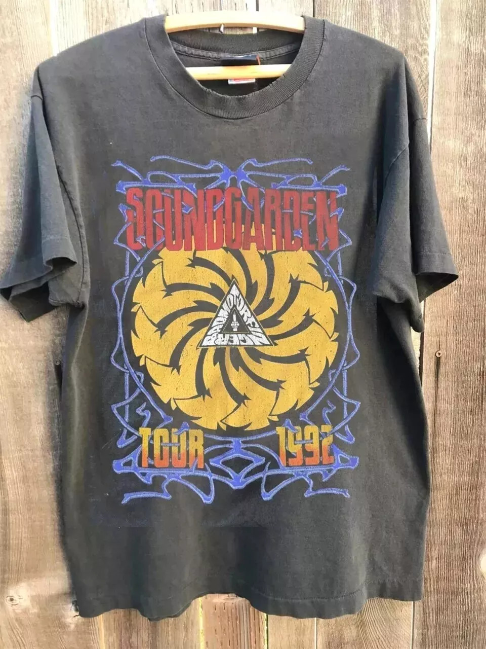 Soundgarden 1992 Tour Shirt Vintage Seattle Grunge Rock Band Graphic Tee