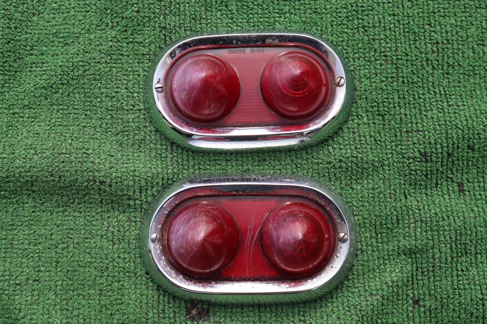 1950 1951 1952 Buick tail light bezels 50 51 52 1950 1951 1952 Buick tail light bezels 50 51 52