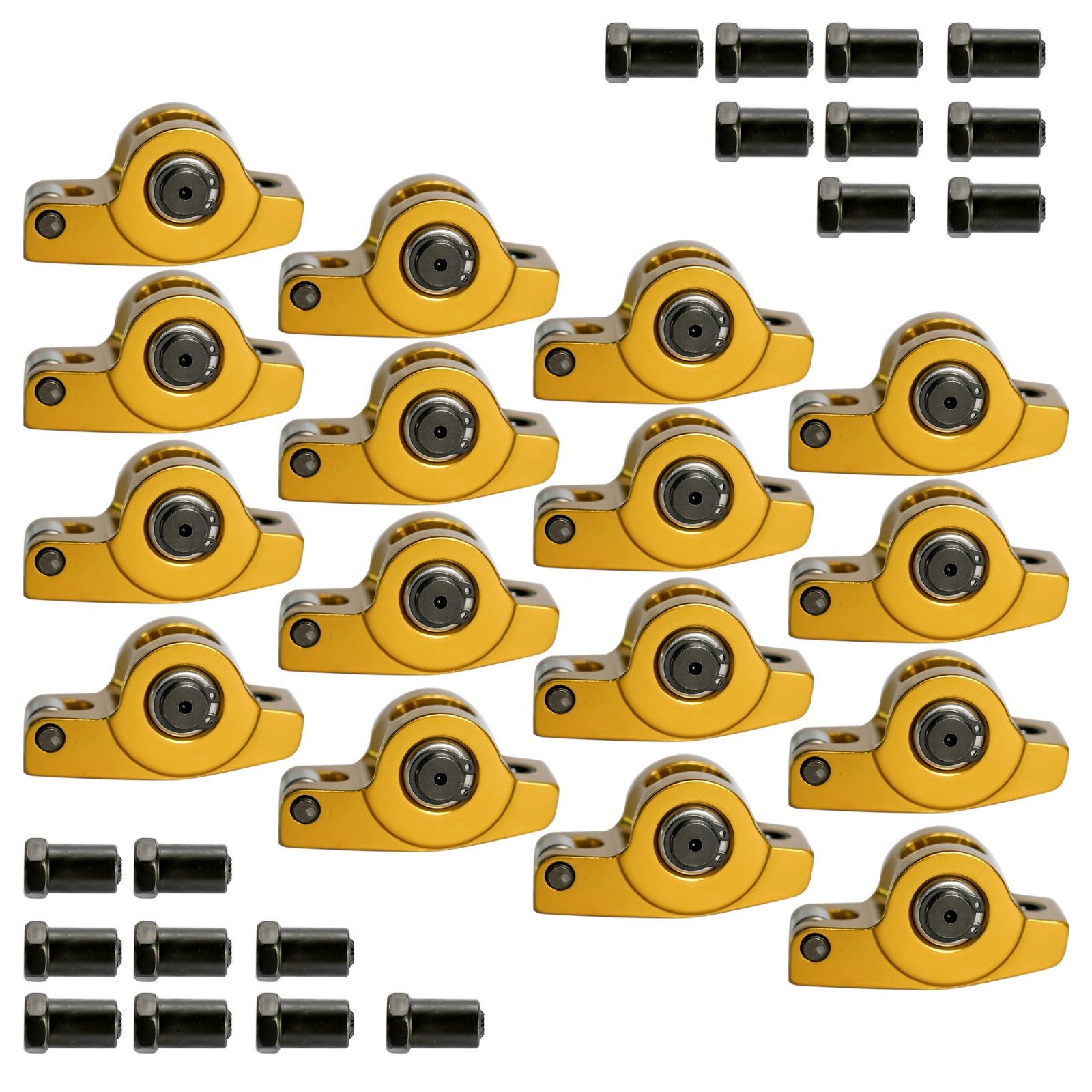 Aluminum Rocker Arms 1.6 Ratio 3/8 inch for Chevy Small Block Gen I 305 350 400