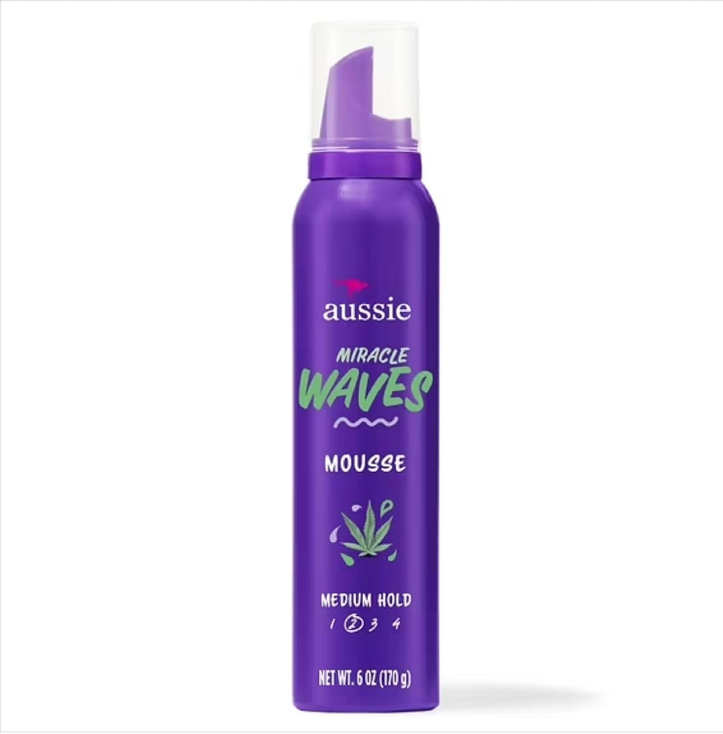 Aussie Miracle Waves Soft Wave Mousse 6oz