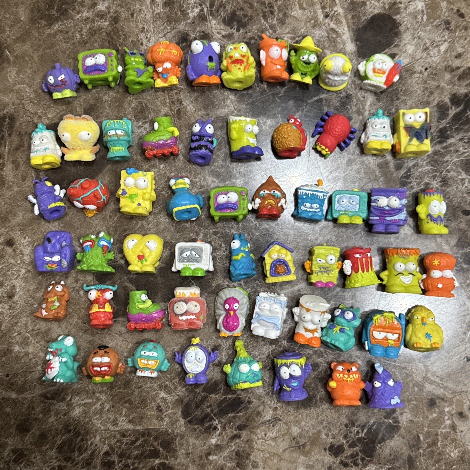 Vintage Authentic Trash Pack Trashiest/Grossery Gang Lot Of 58 With Rares NM/M