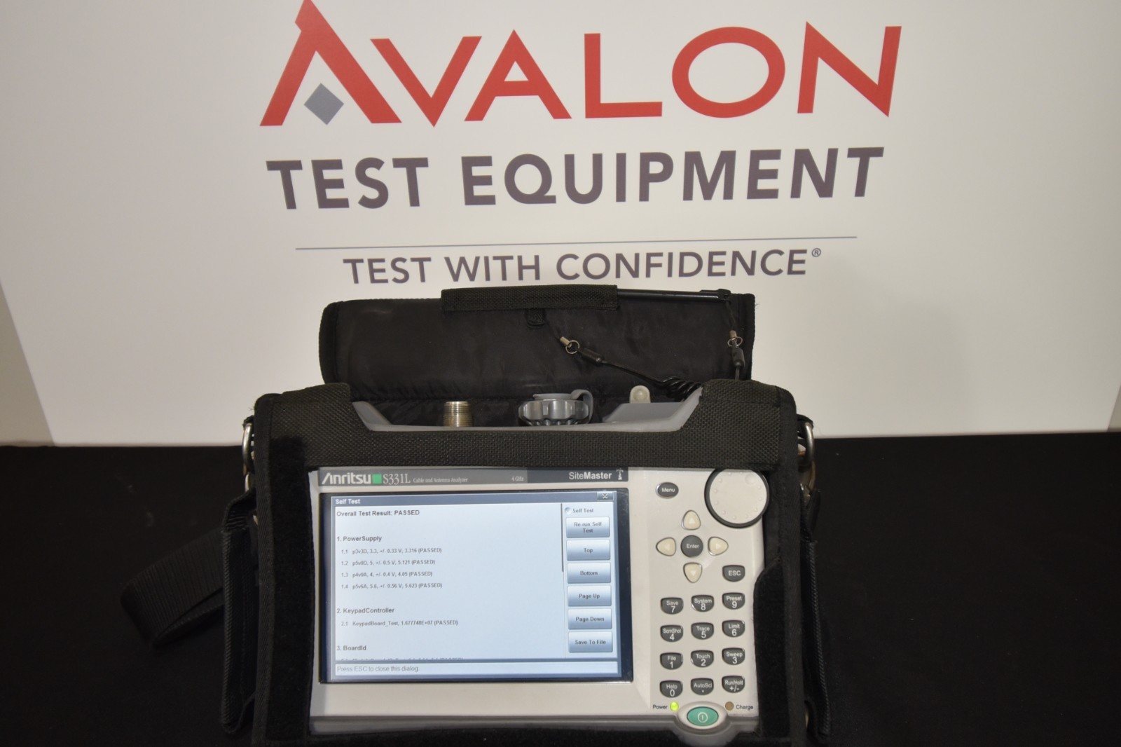 ANRITSU S331L Site Master, Cable/Antenna Analyzer 2MHz to 4GHz