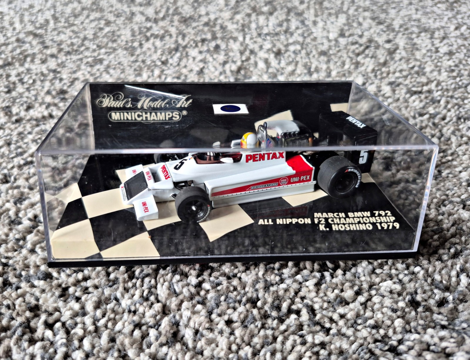 Minichamps 1/43 March BMW 792 #11 Nippon F2 Championship 1979 M.Hasemi Pentax Minichamps 1/43 March BMW 792 #11 Nippon F2 Championship 1979 M.Hasemi Pentax