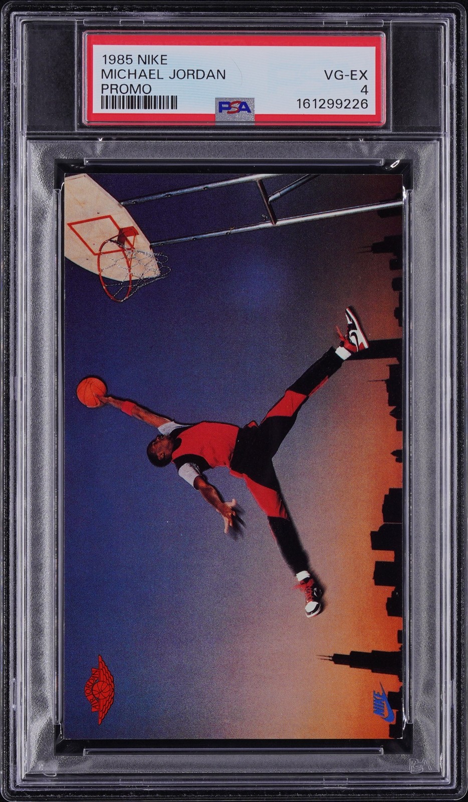 1985 NIKE PROMO MICHAEL JORDAN PSA 4