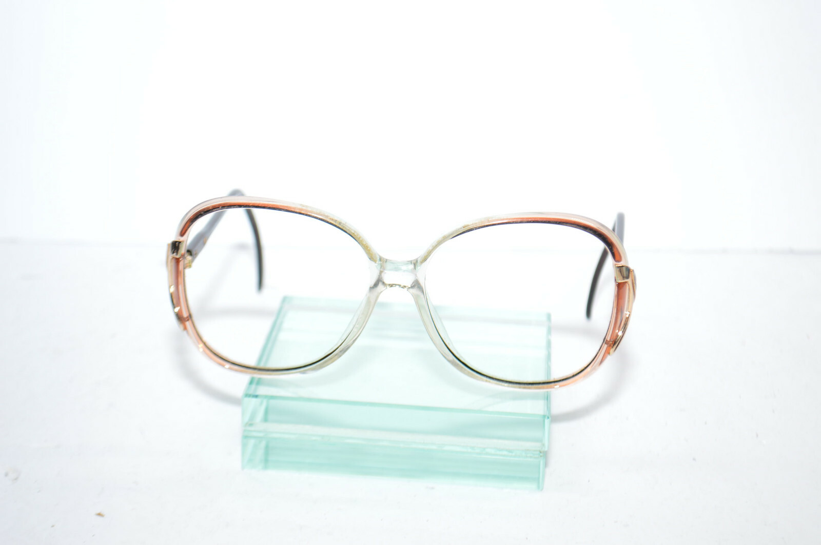 Luxottica Elegance Eyeglass/Sunglass Frames 57[]15-130MM Italy Browncognac